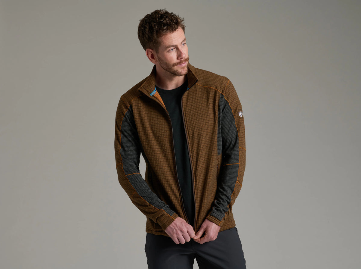 Reactiv™ Grid Full Zip