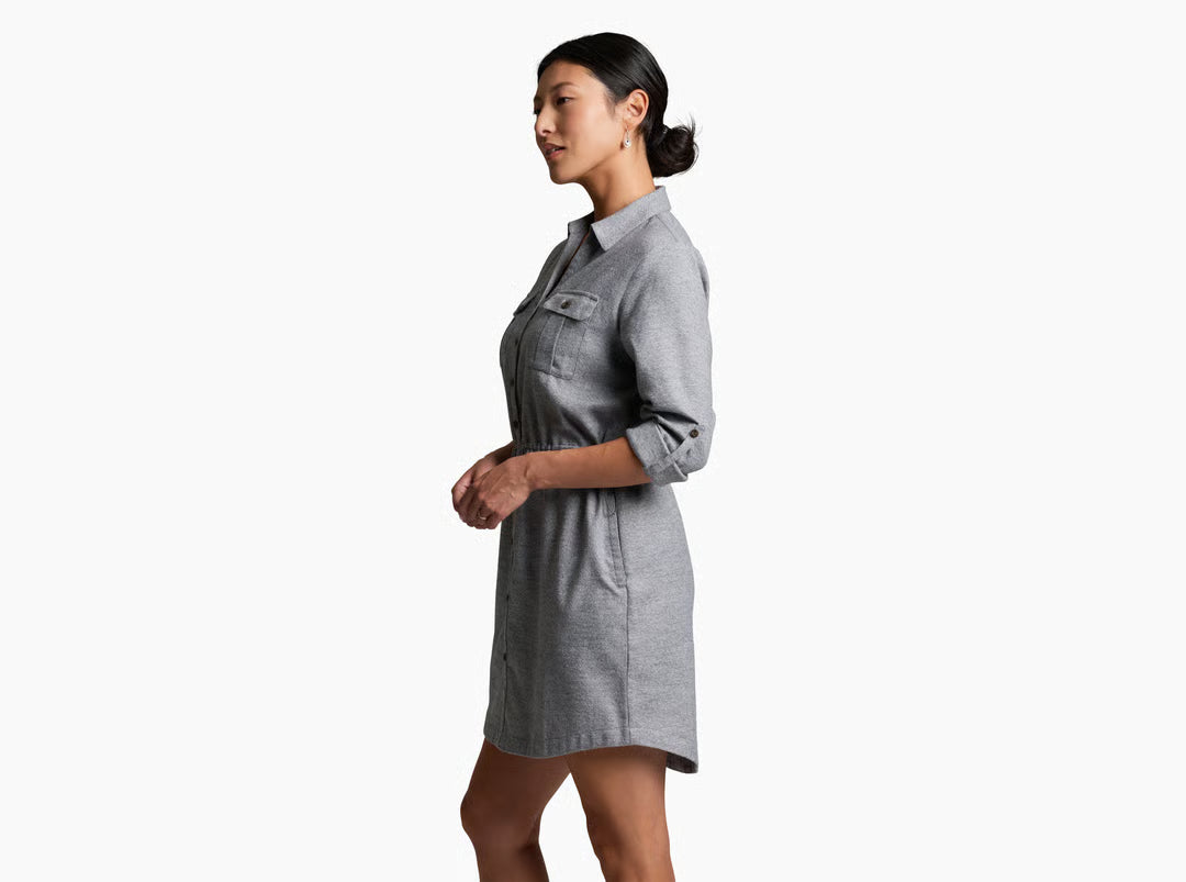 Whisper™ Flannel Dress