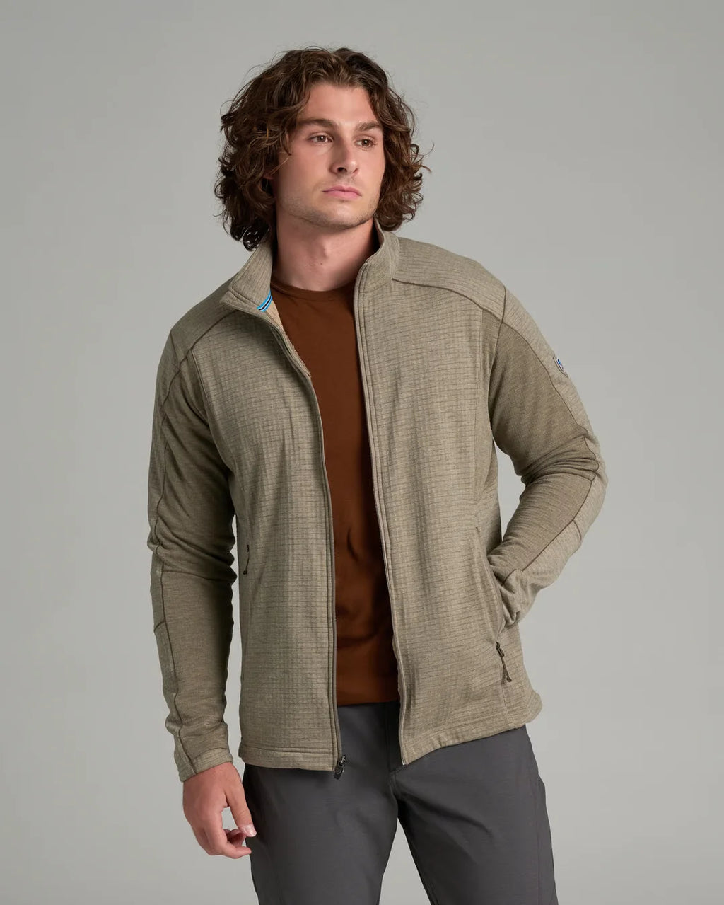 Reactiv™ Grid Full Zip
