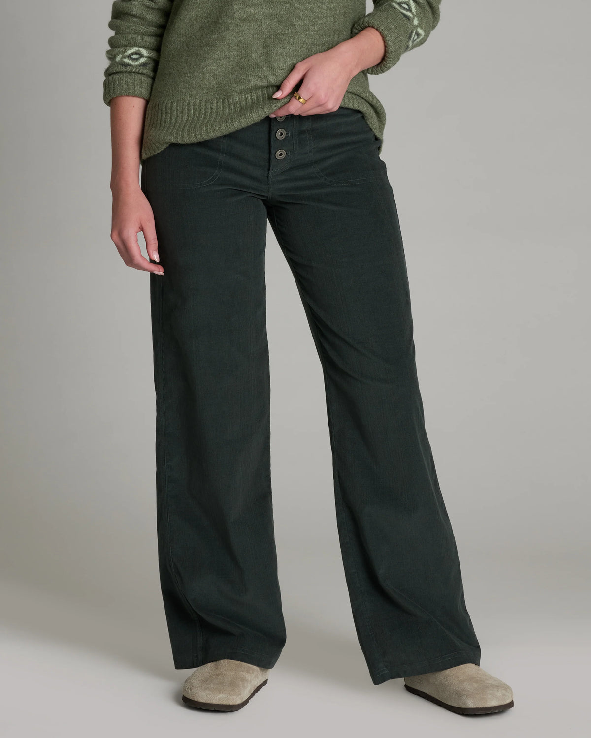 Lydia™ Cord Wide-Leg