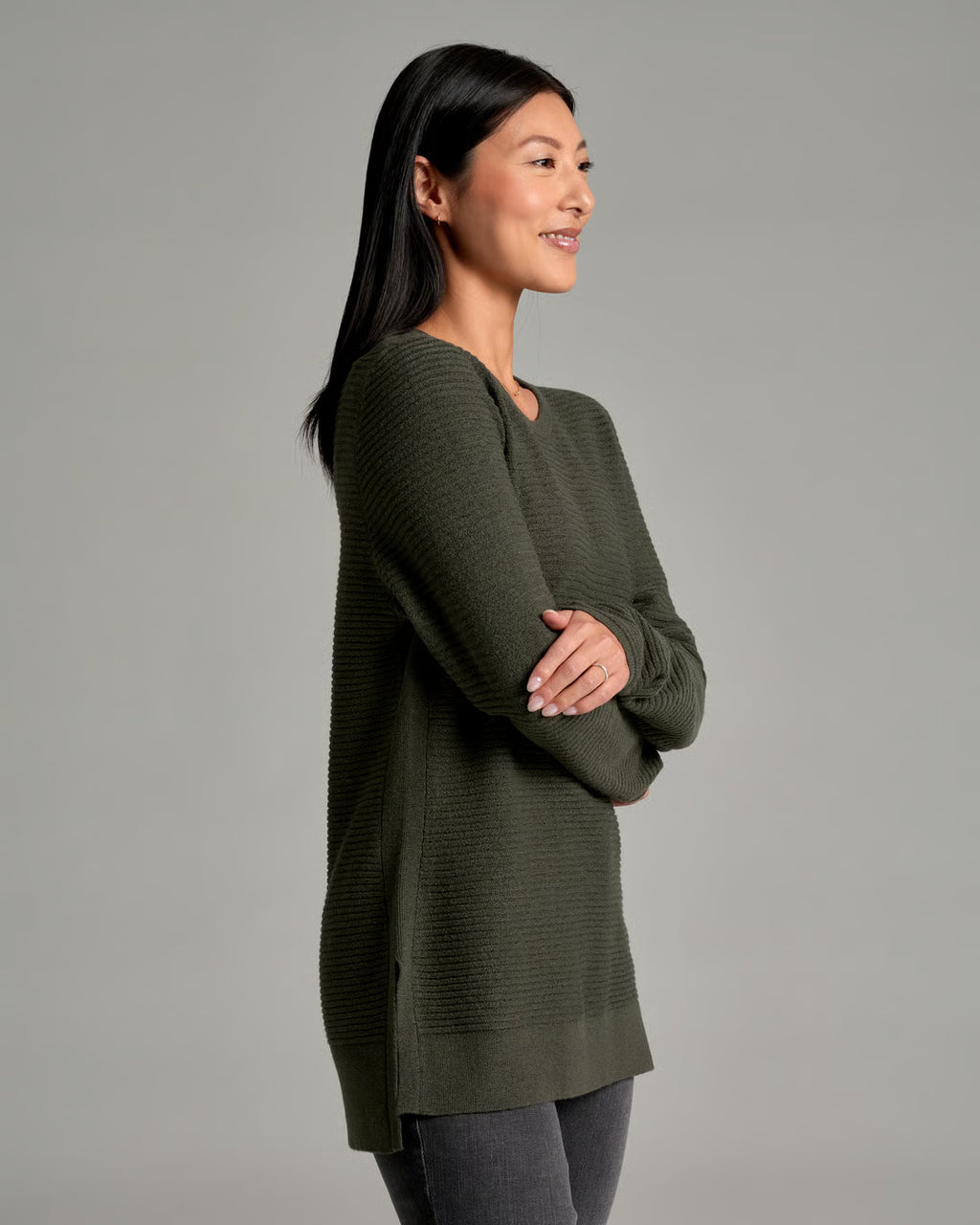 Solace™ Crew Tunic Sweater